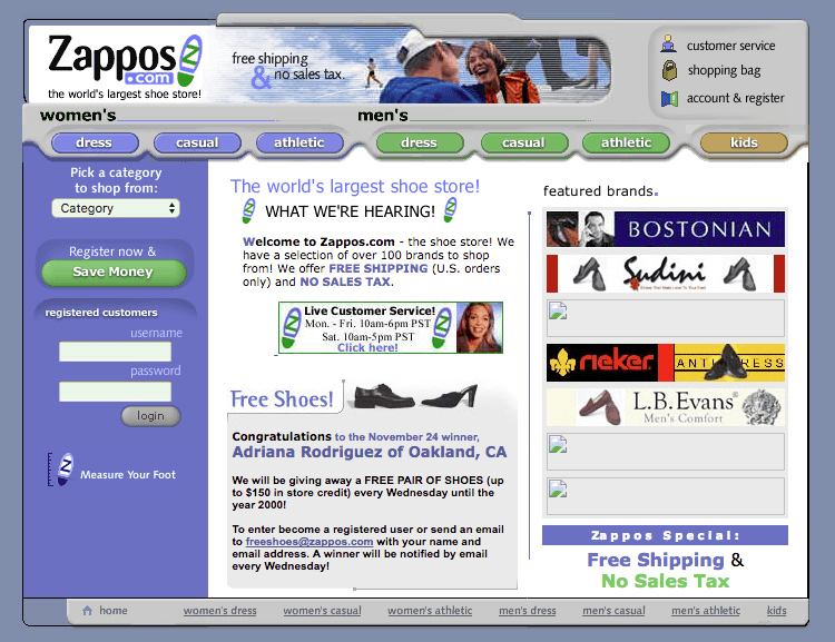 Zappos MVP